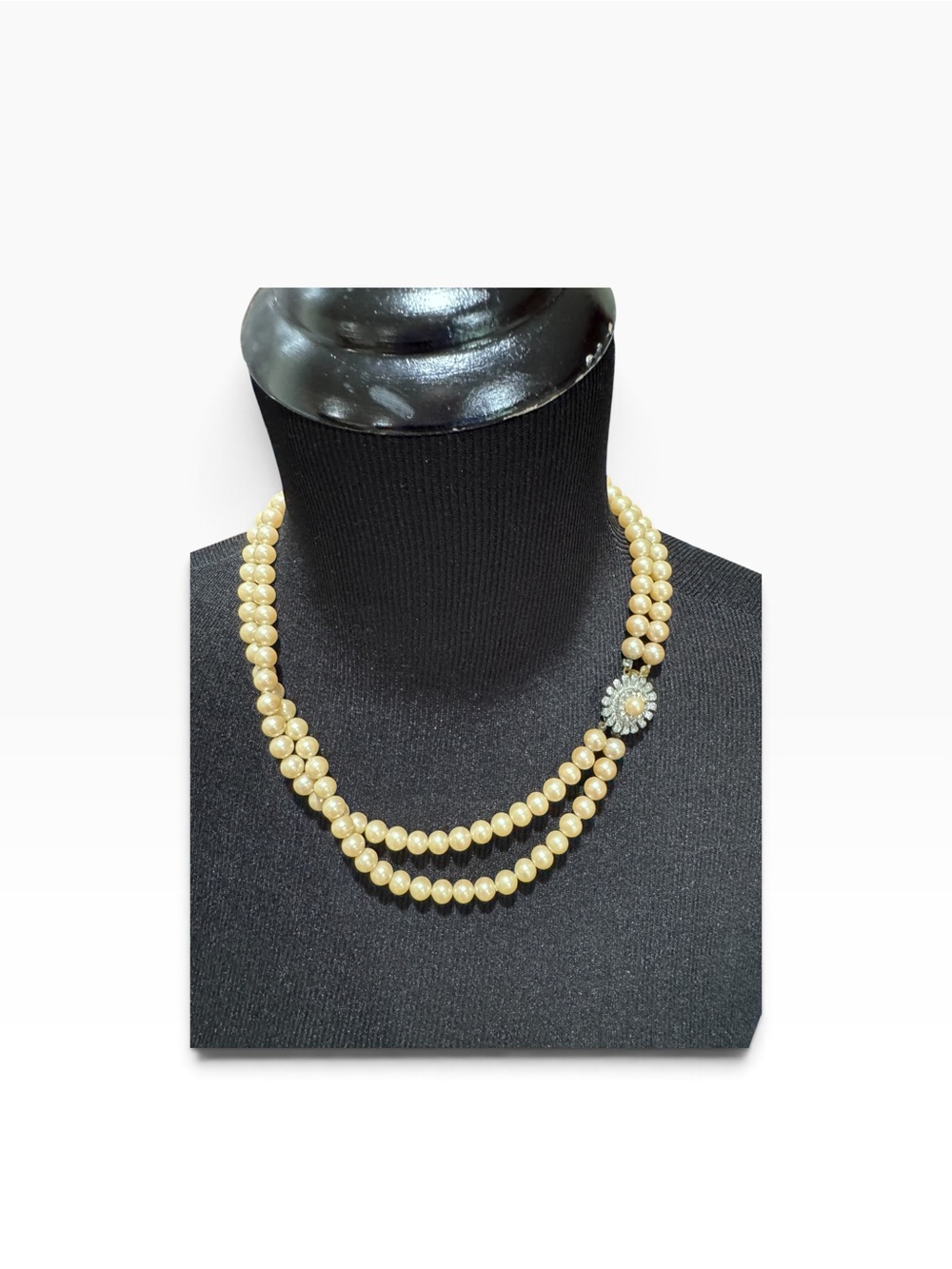 Vintage Kyoto Cultura Double Strand Pearls